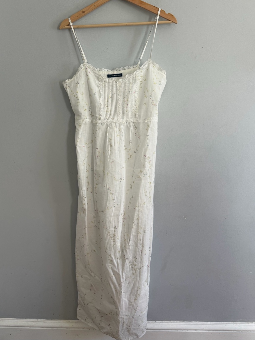 Brandy Melville Women’s Floral Print Spaghetti Strap Maxi Cottage Core
